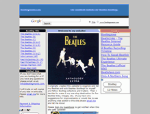 Tablet Screenshot of beatlegmania.com